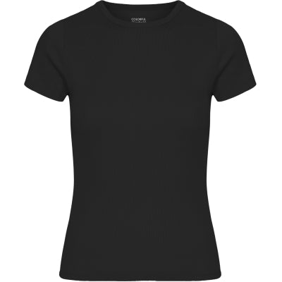 Women Organic Rib SS Tee
