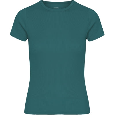 Women Organic Rib SS Tee