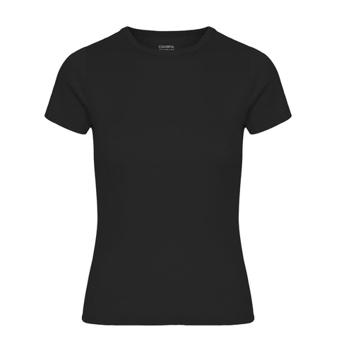 Women Organic Rib SS Tee