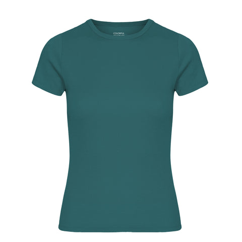 Women Organic Rib SS Tee