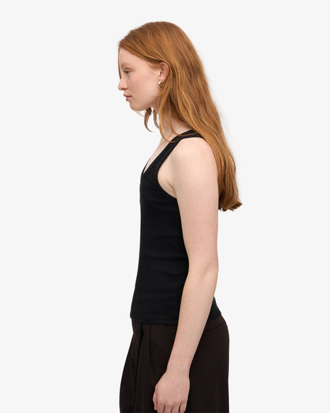 Women Organic Rib Tank Top