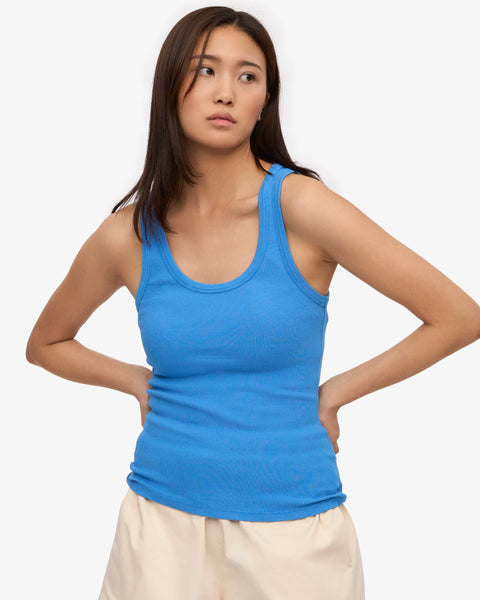 Women Organic Rib Tank Top