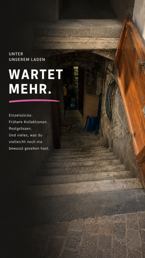 Wir öffnen unseren Gewölbekeller - zum Lagerverkauf