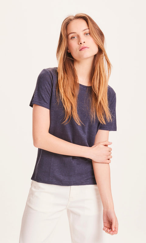 Regular Linen T-Shirt