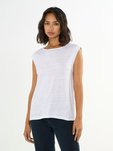Loose Linen T-Shirt