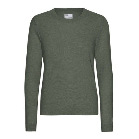 Women Light Merino Wool Crew