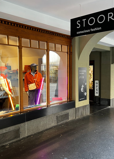 Ladenfront von STOOR in der Berner Münstergasse