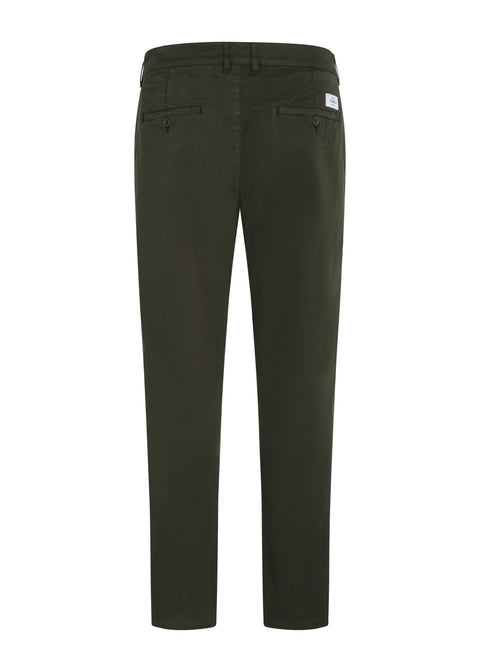 Allan Twill Pants von Klitmoller Collective – entspannte Passform mit klarer Silhouette, Rückansicht
