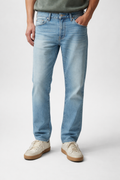 Steady Eddie II von Nudie Jeans in Washed Up – reguläre Jeans mit leicht konisch zulaufendem Bein
