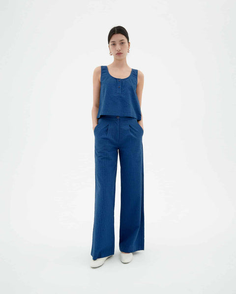 Manolita Seersucker Pants