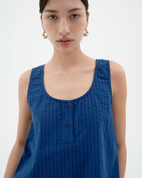 Justine Seersucker Top